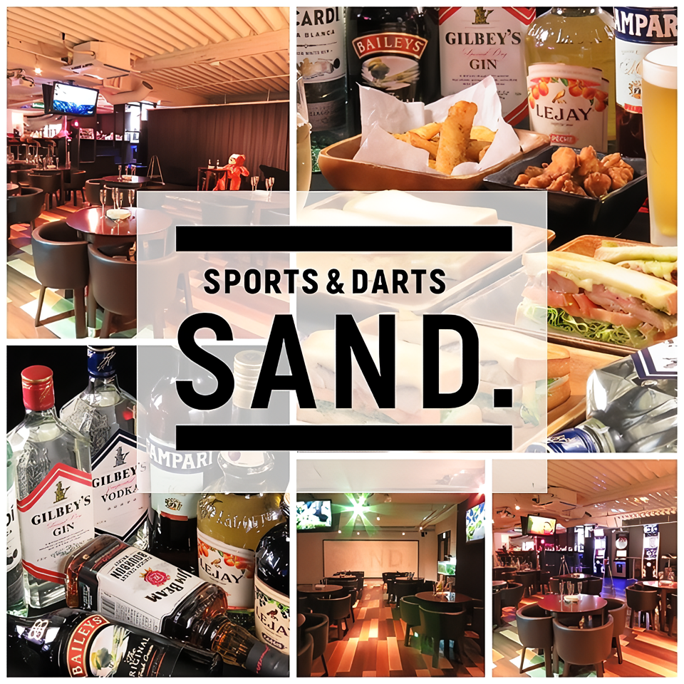 中洲で面白いバー第16位、SPORTS&DARTS SAND_