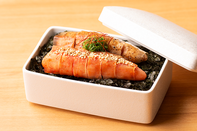 元祖博多めんたい重 料理②