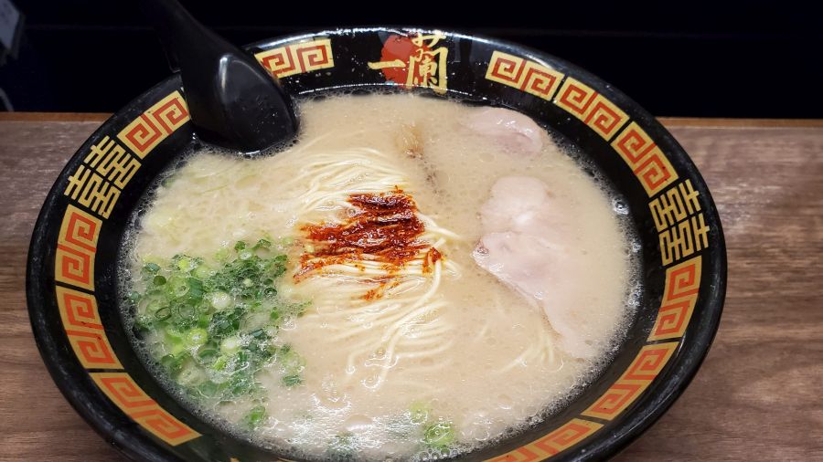 一蘭 本社総本店 料理②