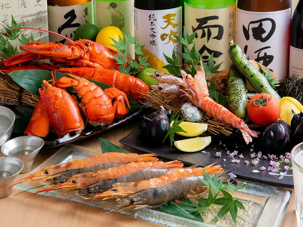 雲丹と海老の専門店 魚漁魚 西中洲 料理③