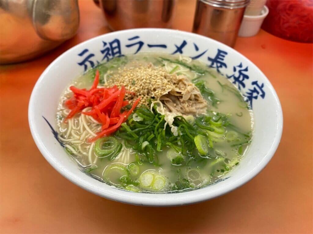 元祖ラーメン 長浜家 料理②