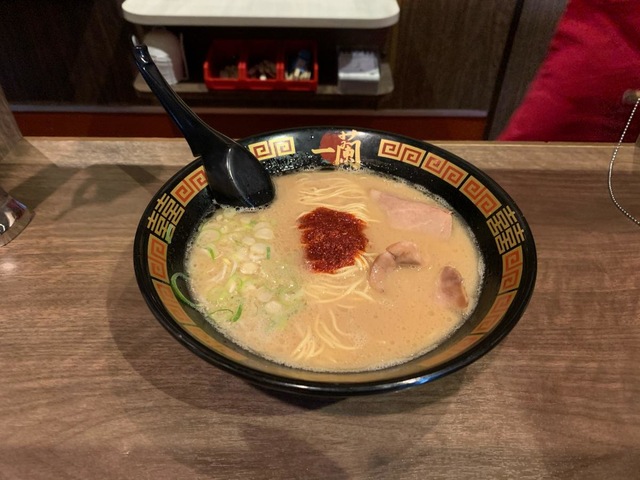 一蘭 本社総本店 料理①